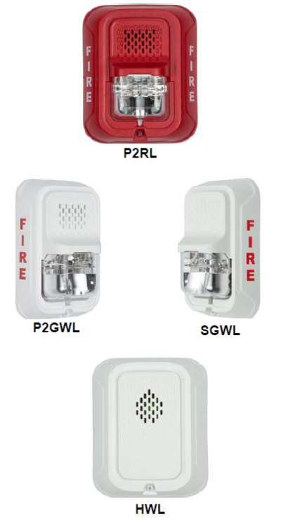 P2RL / HRL / SRL Horn & Strobe
